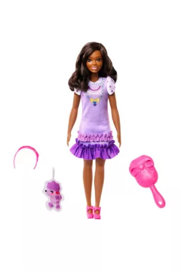 Moja Pierwsza Barbie Lalka + piesek HLL20 Mattel