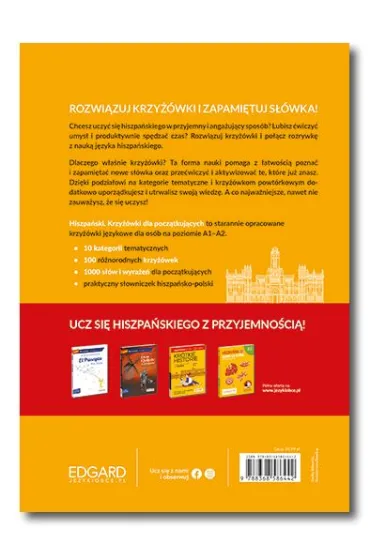 Hiszpa�ski. Krzy��wki dla pocz�tkuj�cych A1A2