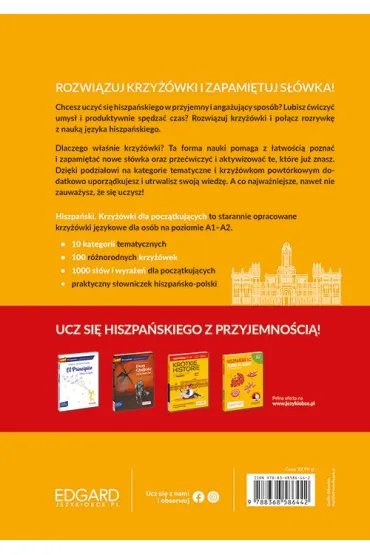 Hiszpa�ski. Krzy��wki dla pocz�tkuj�cych A1A2