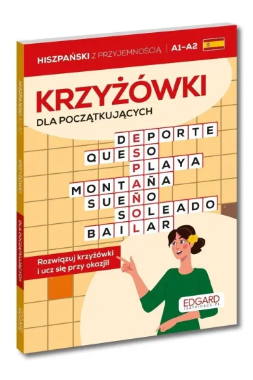 Hiszpa�ski. Krzy��wki dla pocz�tkuj�cych A1A2