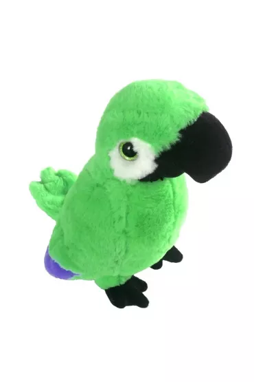 Papuga ara zielona 30cm Beppe