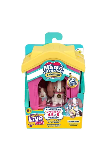 Little Live Pets - Mama Surprise Families - Domek Cobi