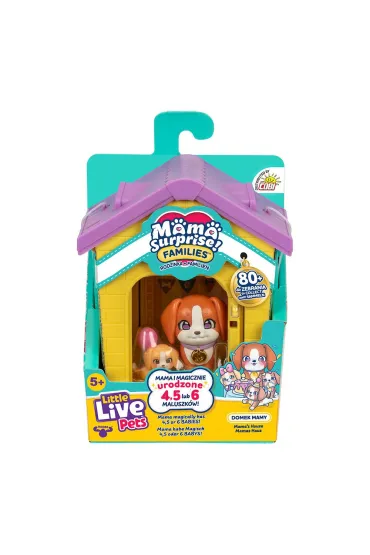 Little Live Pets - Mama Surprise Families - Domek Cobi