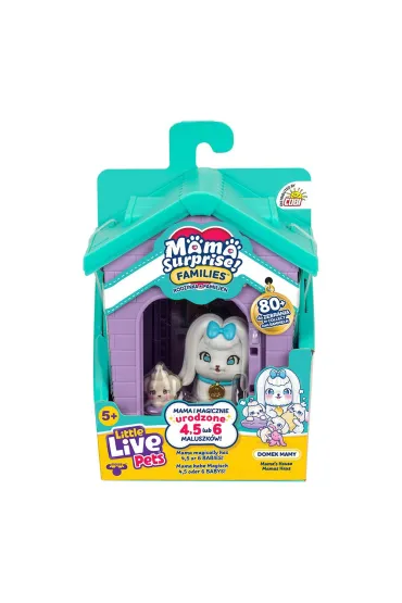Little Live Pets - Mama Surprise Families - Domek Cobi