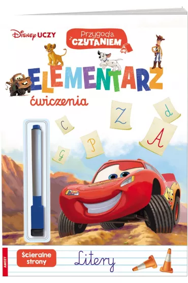 Disney Uczy. Przygoda z Czytaniem. Elementarz. �wiczenia. Litery