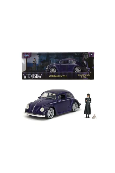 ◉TRIX◉15194◉40 Wagen Sie haben die Wahi◉ Wednesday - Metalowy pojazd Volkswagen 1:24 + figurka