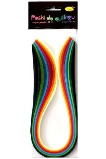 Galeria Hobby Paski do quillingu 3 mmx50 cm, 10 kolor�w