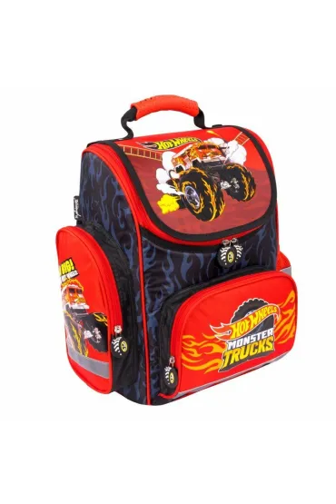 St. Majewski Tornister szkolny A1 Hot Wheels