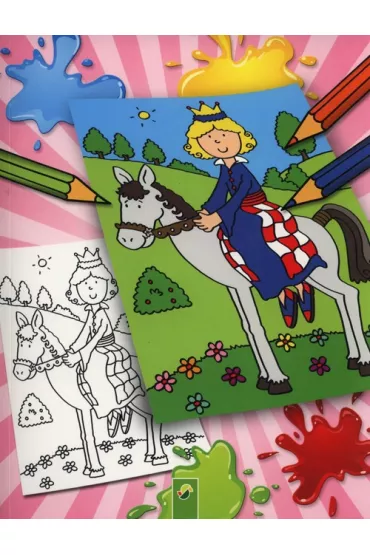 Kolorowanka Ksi�niczki i kr�lewny