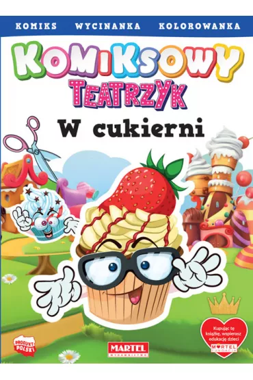 Komiksowy teatrzyk. W cukierni - Adam  Gdula