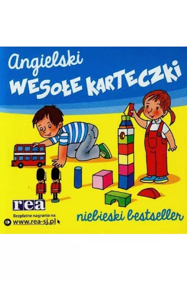 Angielski - weso�e karteczki. Niebieski bestseller *