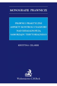 eBook Prawne i praktyczne aspekty kontroli i nadzoru nad dziaalnoci samorzdu terytorialnego pdf