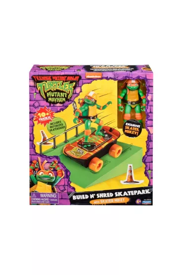 Wojownicze wie Ninja Skatepark Michelangelo, figurka Playmates
