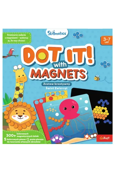 Zestaw kreatywny Skillmatics Dot it! With Magnets �wiat Zwierz�t Grasper Global Private Limited