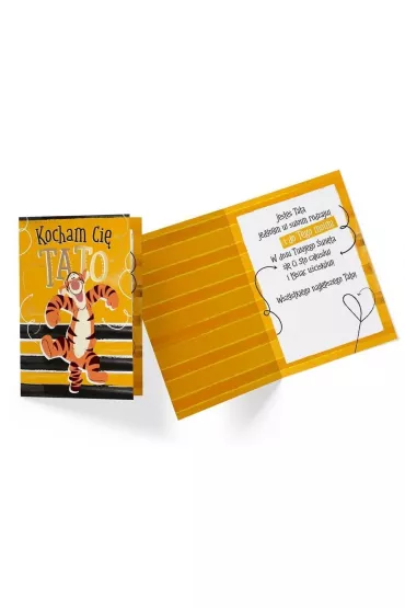 Kukartka Karnet DS-066 Kocham Ci� Tato