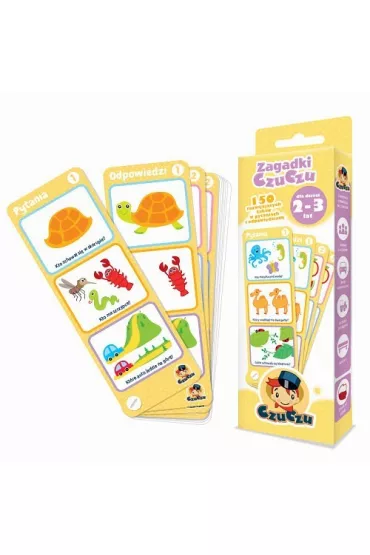 Zagadki czuczu dla dzieci od 2-3 lat