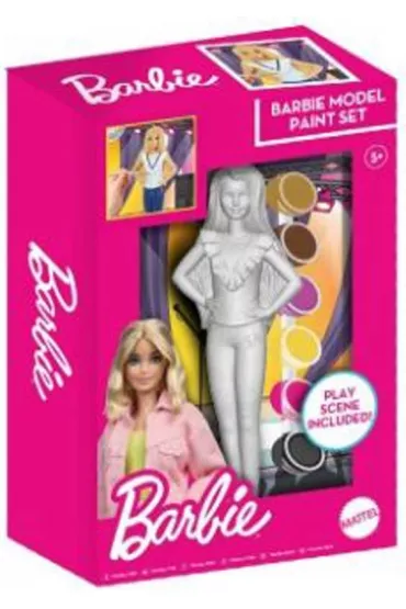 Barbie figurka gipsowa +farbki 2 wzory Rms-Import