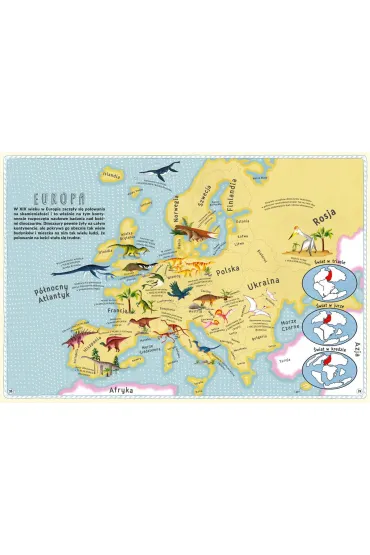Atlas przyg�d dinozaur�w - Emily Hawkins