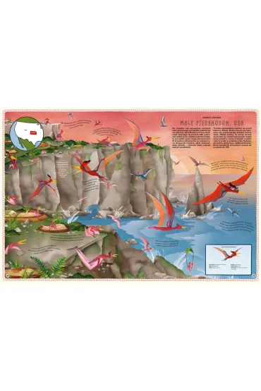 Atlas przyg�d dinozaur�w - Emily Hawkins