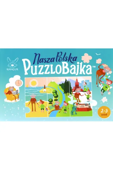 Puzzle PuzzloBajka Nasza Polska Kangur
