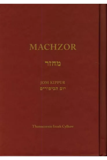 Machzor na Jom Kippur