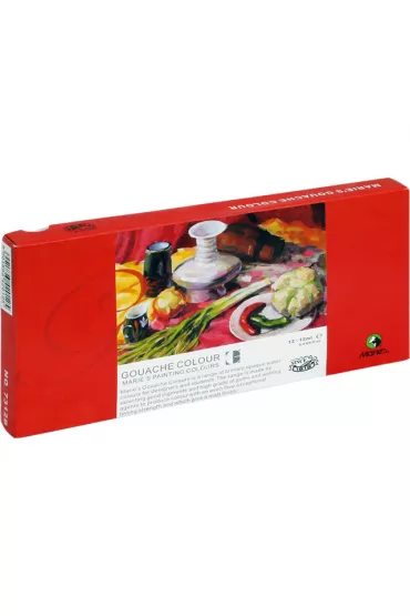 Kw Trade Farby gwasz 12 x 12 ml