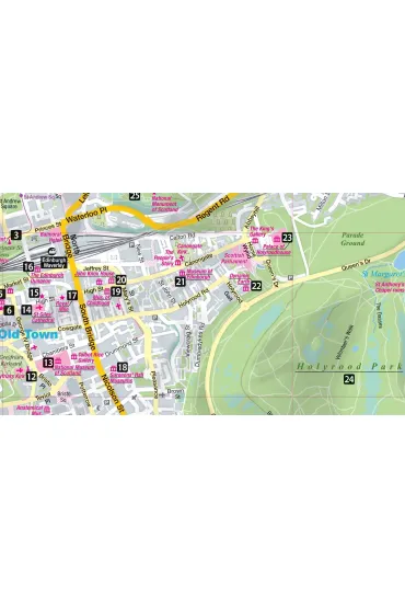 Edynburg� map&guide�laminat 2025 - Olimpia Wasyk-Jastalska