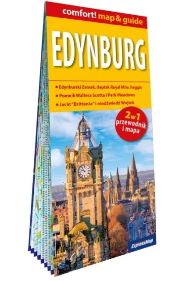 Edynburg� map&guide�laminat 2025 - Olimpia Wasyk-Jastalska
