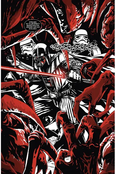 Star Wars. Czer�, biel i czerwie� Star Wars. Darth Vader. Czer�, biel i czerwie�