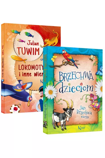 Pakiet: Lokomotywa i inne wiersze, Brzechwa dzieciom - Jan Brzechwa, Julian Tuwim