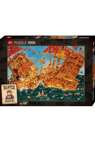Puzzle 1000 el. Wanted!-Dick, Loup Heye