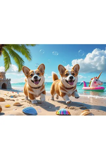 Puzzle 100 el. Corgi Trefl