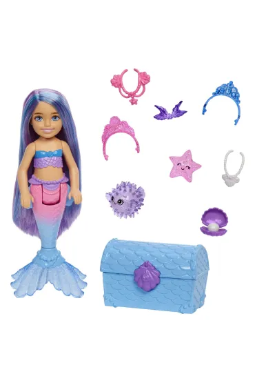 Barbie Syrenka Chelsea Lalka filmowa HHG57 Mattel