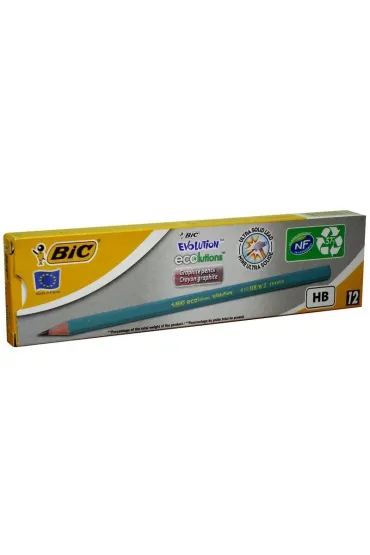 Bic O��wek Evolution Eco bez gumki 12 szt.