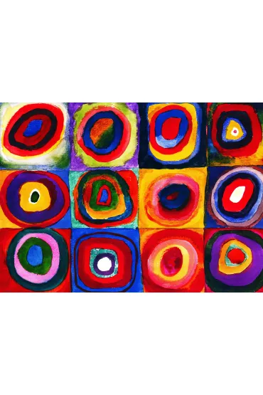 Puzzle 3D 300 el. Kandinsky Study Squares 6331-1323 Eurographics
