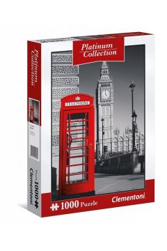 Puzzle 1000 el. Platinum Collection: London Clementoni