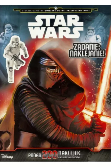 Star Wars. Zadanie: naklejanie!. Wydawnictwo Ameet