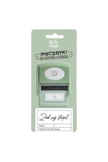 Be-Happy Gifts Piecz�tka z napisem - S�o�ce