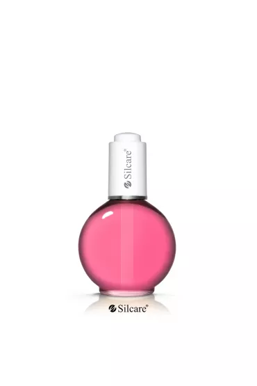 Silcare The Garden of Colour Regenerating Cuticle and Nail Oil oliwka do paznokci Raspberry Light Pink 75 ml