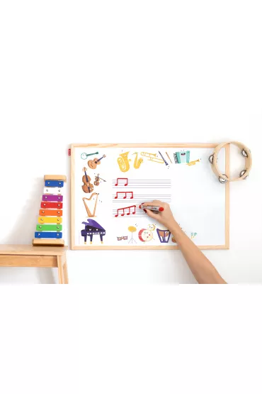 Tablica edukacyjna Music adventure! 60x40 cm