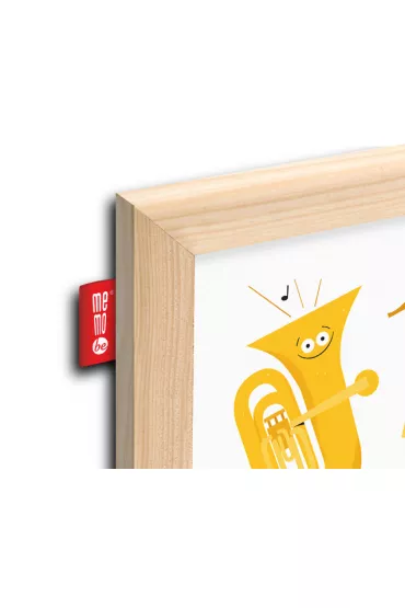 Tablica edukacyjna Music adventure! 60x40 cm