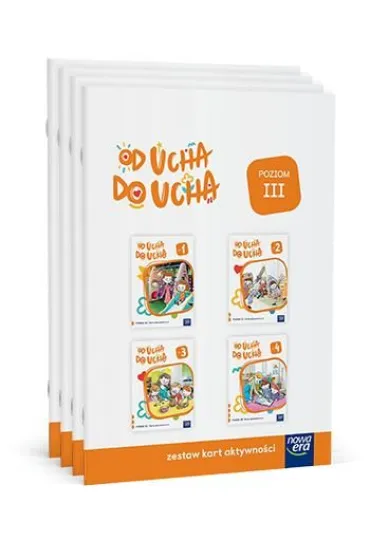 Od ucha do ucha. 5-latki. Poziom 3. Zestaw kart aktywno�ci - Anna Stalmach-Tkacz, Karina Mucha
