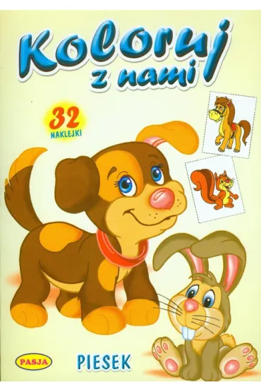 Koloruj z nami. Piesek