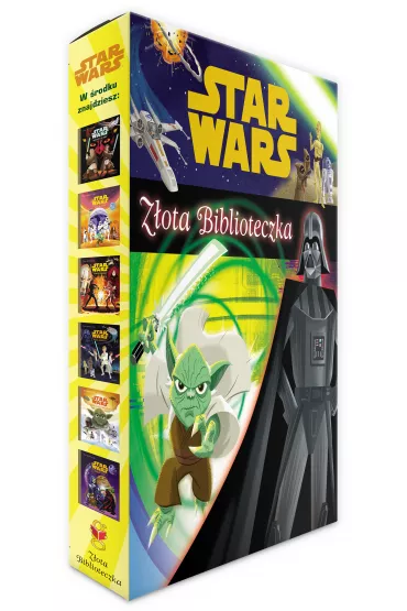Pakiet Star Wars. Z�ota biblioteczka. Tomy 1-6: Mroczne widmo, Ataku Klon�w, Zemsta Sith�w, Nowa nadzieja, Imperium kontratakuje i Powr�t Jedi - Christopher Nicholas, Courtney Carbone, Smith Geof