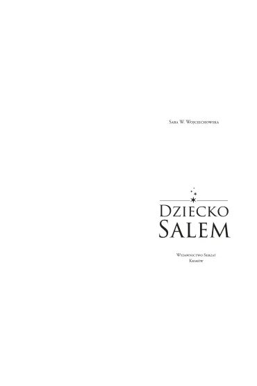 Dziecko Salem - Sara W Wojciechowska