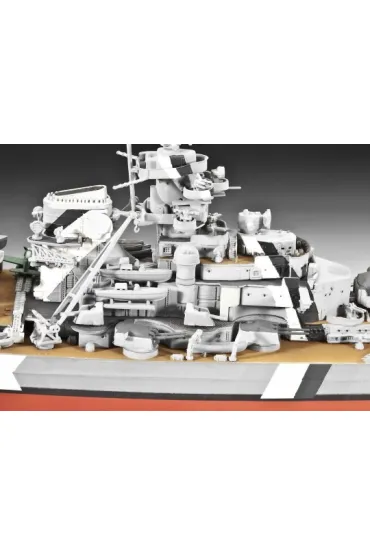 Statek 1:700 Battleship Bismarck Revell