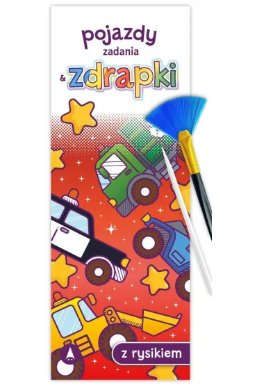 Wydrapywanka 80X215 Pojazdy. Zadania & zdrapki SKRZAT 074864 - Wioleta �y�owska