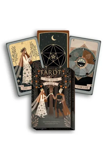 The Green Codex Tarot, karty do wr�enia i ksi��ka, zestaw