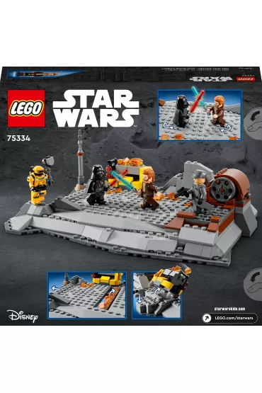 LEGO Star Wars Obi-Wan Kenobi kontra Darth Vader 75334