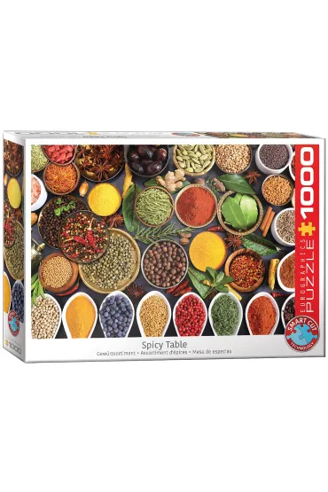 Puzzle 1000 el. Spicy Table Eurographics